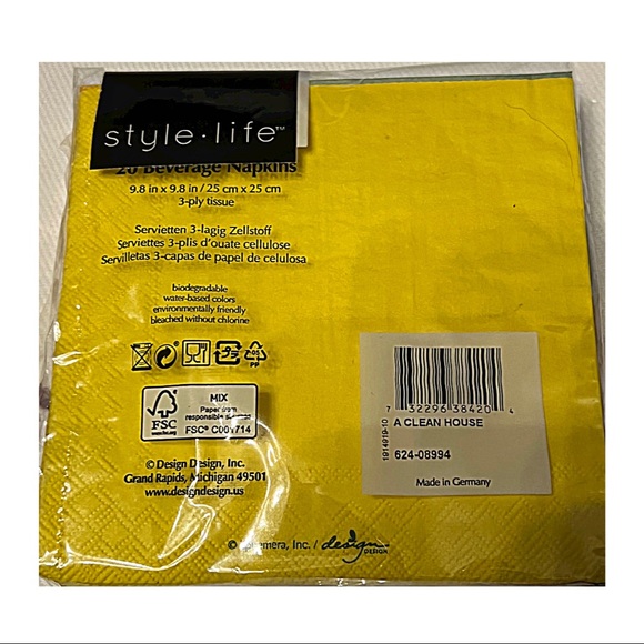 DRINKING NAPKINS - Picture 5 of 5